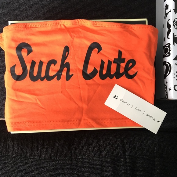 Orange Tubetop - Picture 1 of 4